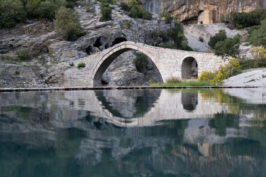From Permet: Vjosa River Rafting and Benja Thermal Baths - Swimming, photographs, and the riverside stop