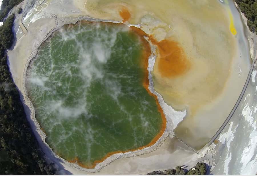 From Rotorua: Wai O Tapu & Waimangu Eco Thermal Morning Tour - Waimangu Volcanic Valley after the geyser