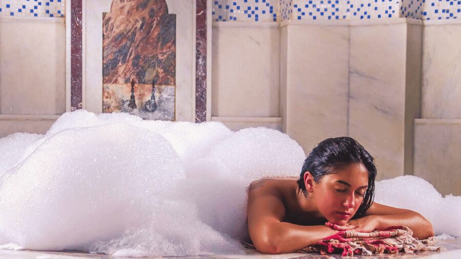 From Side Turkish Bath: Full-Body Peeling & Relaxing Massage - Heated marble, full-body peeling, and foam
