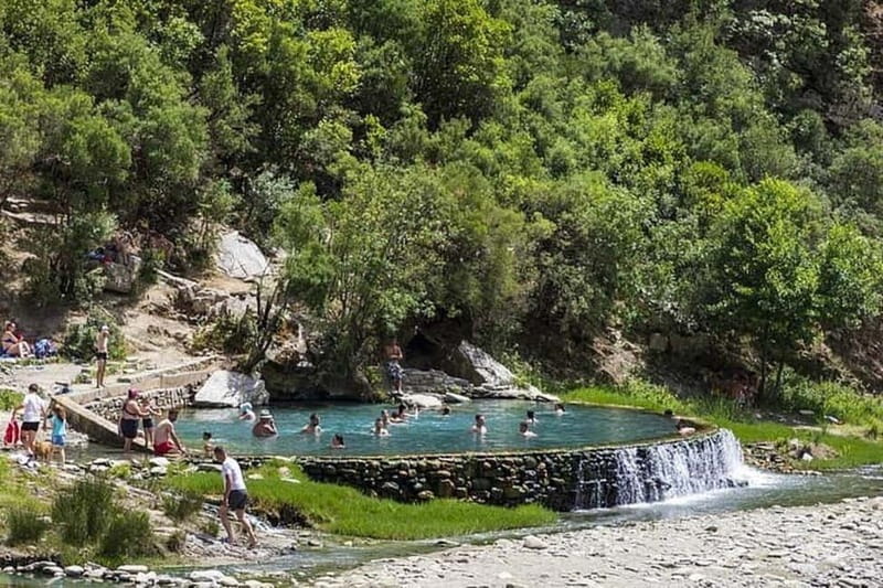 From Tirana/Durres/Golem:Permet, Canyon & Thermal Baths. - Permet city keeps the day connected to local life