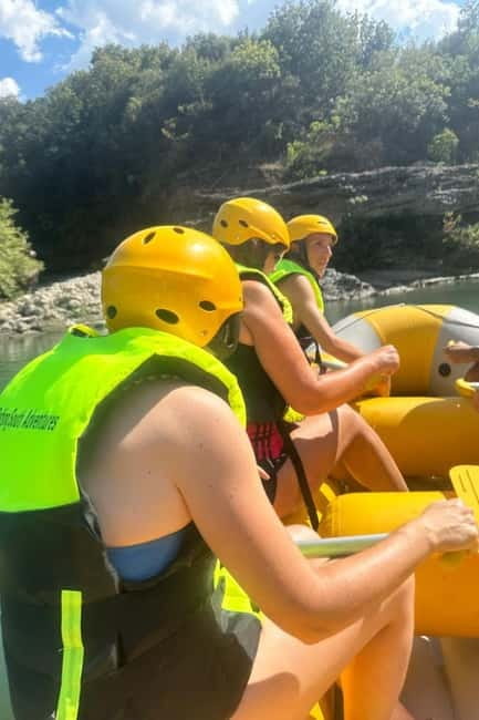 From Tirana: Vjosa Rafting & Benja Thermal Baths Day Tour - Taking on the Vjosa’s Class 2 and 3 rapids