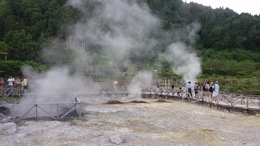 Full day Furnas | Hotsprings | Thermal Baths | Tea Factory - Terra Nostra Park and the €16 thermal bath