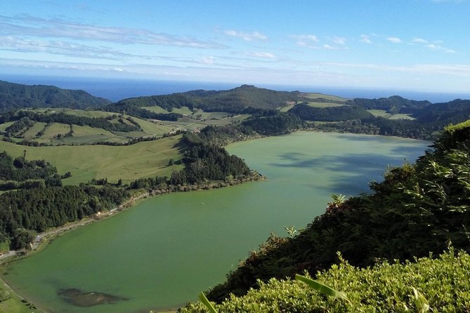 Full-Day Furnas Tour: Hot Springs, Traditional Lunch & Tea - Walking among the fumaroles at Caldeira das Furnas