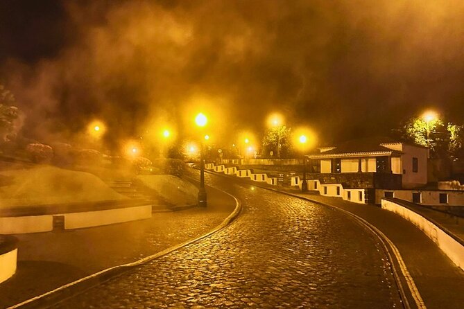 Furnas: Mystic Tour (w/Dinner) - Hot Springs - Caldeira das Furnas by night