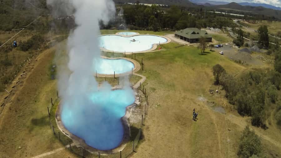 Geothermal (HOT SPA) from Nairobi - Entering Hell’s Gate National Park