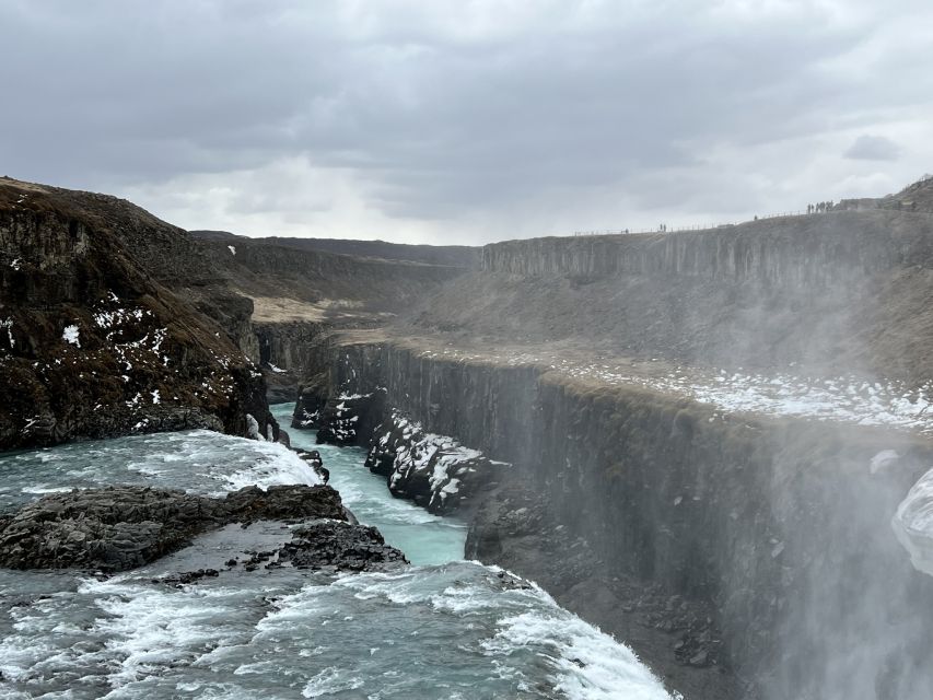 Golden circle, hot spring bakery, tomato farm private tour - Gullfoss: the biggest burst of scenery