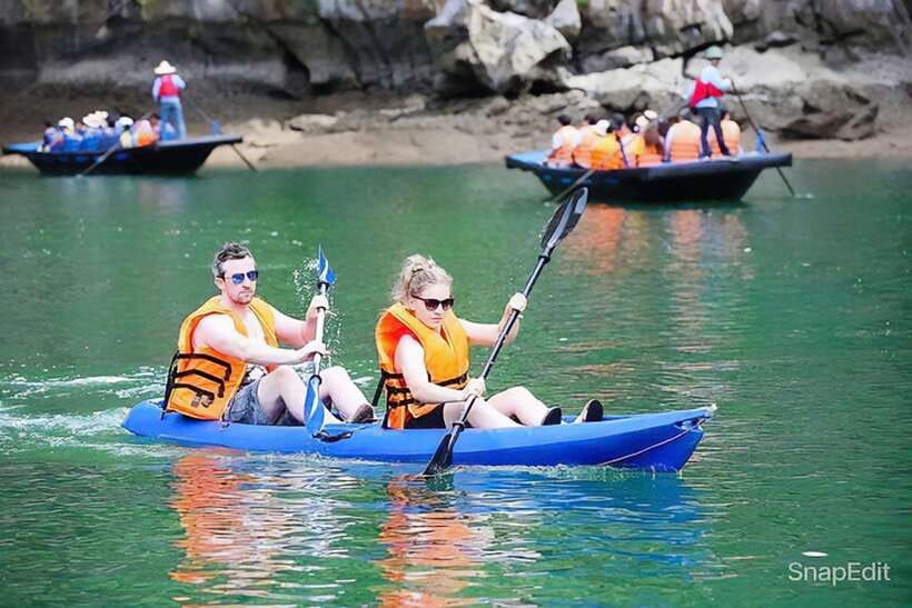 Hanoi: 5-Star Halong Bay Cruise with Lunch, Jacuzzi & Party - The sunset party is the easiest part of the day