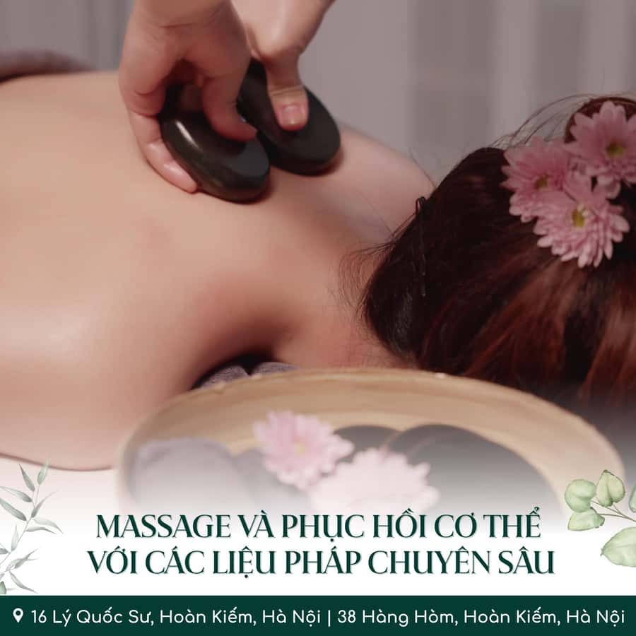 Hanoi Spa Old Quarter : Massage 90 minutes with Oil - Picking the branch that fits your day