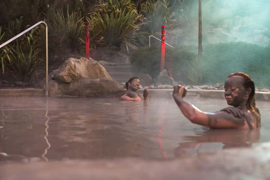 HELL'S GATE Mud Spa, Rotorua - Group Day Tour Ex Auckland - Returning to Auckland around 6 PM