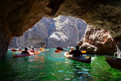 Hoover Dam & Hot Springs Kayak Tour with Lunch & Expert Guide