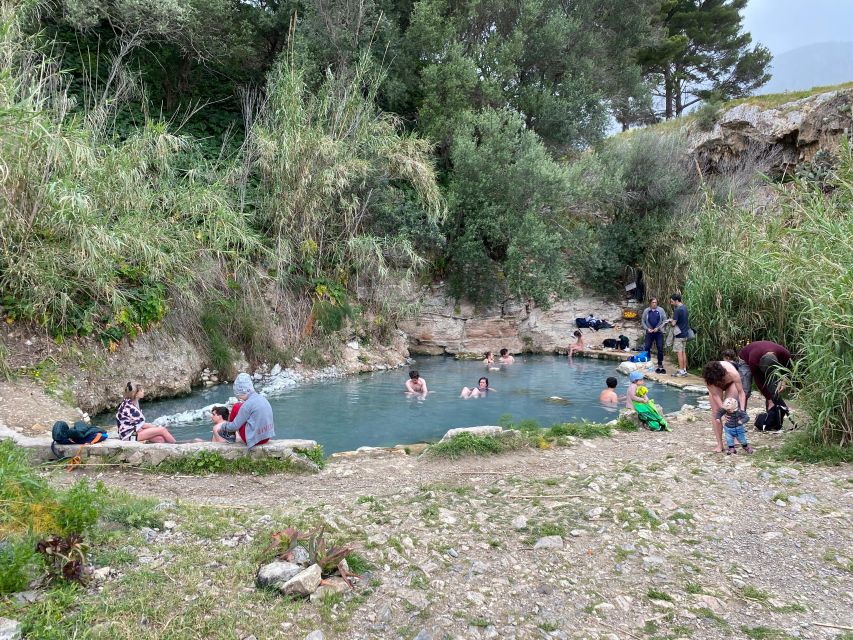 Hot spring and Temple - Riding the buggy across Sicilian country roads