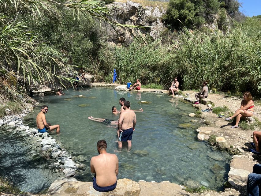 Hot spring and Temple - The natural thermal pool and 45-minute swim