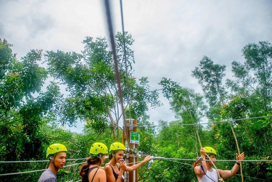 Hue: Full-day Nature’s Bliss From Hot Springs To Zip Line - Lunch, walking, and the pace of the five-hour stop