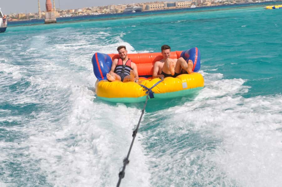 Hurghada: Orange & Giftun Island Cruise with Massage & Lunch - Orange Bay Gives the Day Its Easy Start