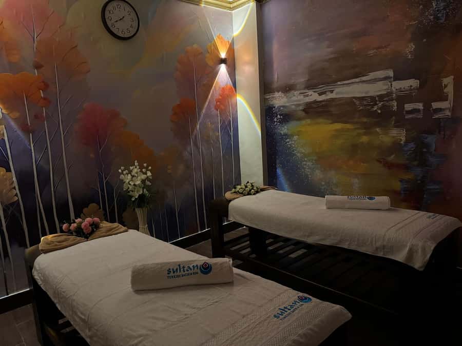Hurghada: Sultan Cleopatra- Turkish Bath&Spa With Transfer - The heat circuit: salt room, sauna, steam, and jacuzzi