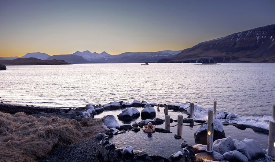 Hvammsvik Hot Springs: Admission Package - Seven pools, warm water, and the ocean