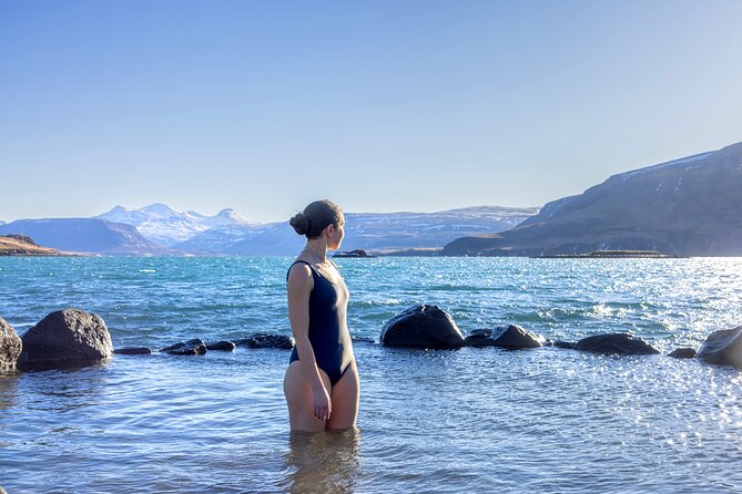 Hvammsvík Hot Springs Admission Ticket - The unusual appeal of salty, low-sulfur water