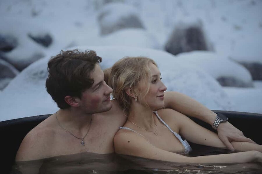 Invisible Arctic Forest Spa: Panorama sauna and hot tubs - Outdoor hot pools with an Arctic view