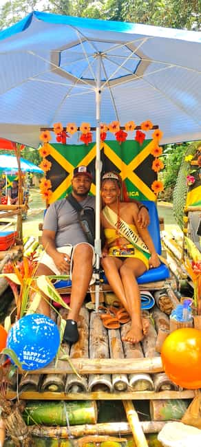 Jamaica Bamboo Rafting Experience with Limestone Massage - A slow ride on Jamaica’s Great River
