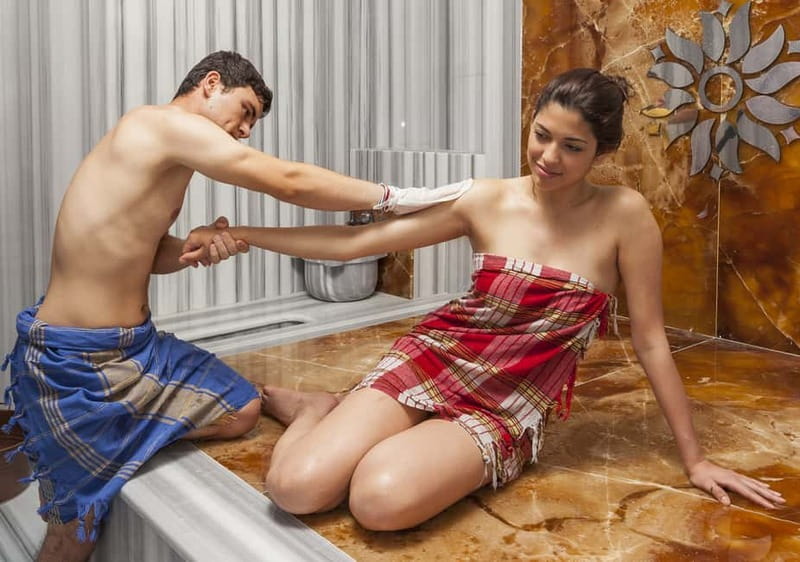 Kemer Traditional Turkish Bath Experience - Warm marble, steam, and the Turkish bath tradition