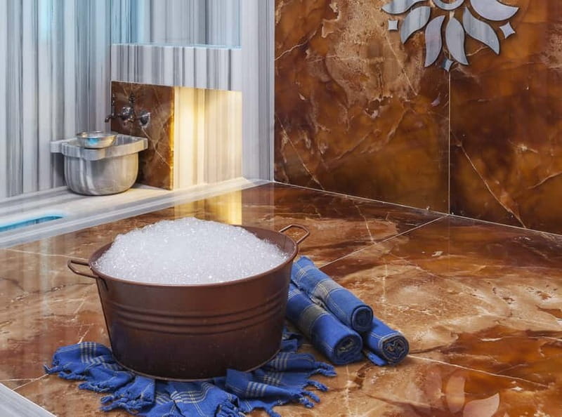 Kemer Traditional Turkish Bath Experience - The kese scrub and foam ritual