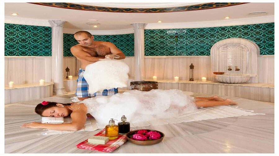 Kemer: Turkish Bath Experience with Hotel Transfer - The kese glove provides the most distinctive treatment