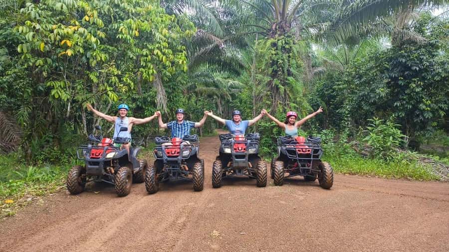 Krabi: Emerald Pool and Hot Spring Waterfall with ATV Riding - The 45-minute ATV ride through the jungle
