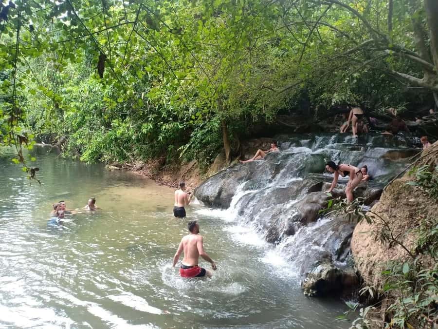 Krabi: Emerald Pool and Hot Spring Waterfall with ATV Riding - Guides and the overall service