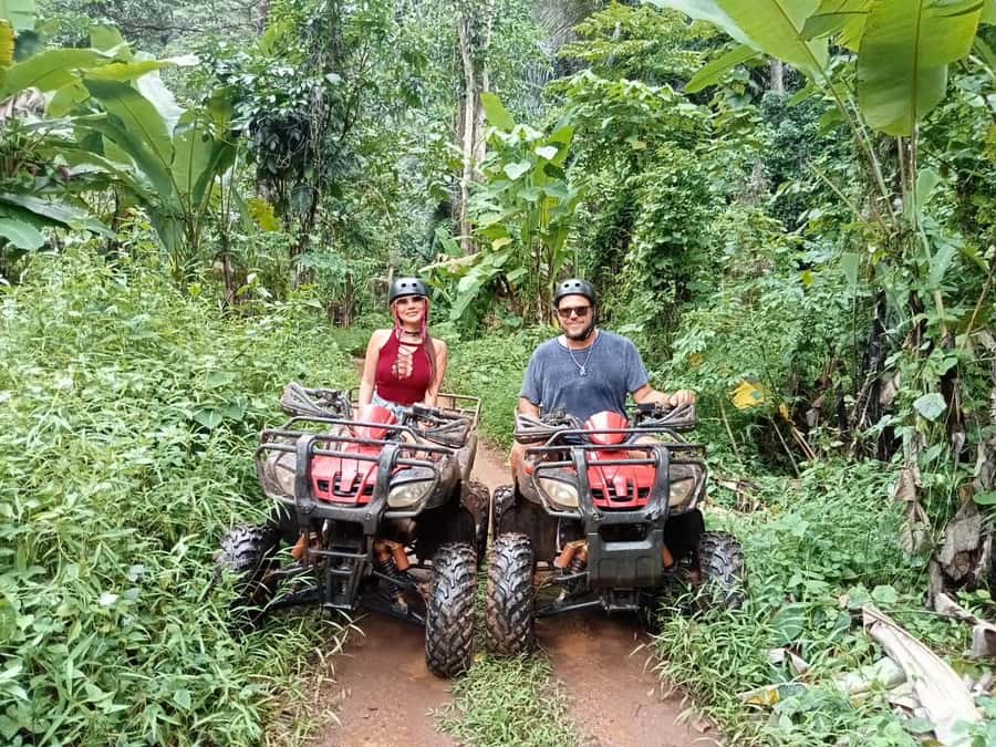 Krabi: Emerald Pool and Hot Spring Waterfall with ATV Riding - Walking into the Emerald Pool reserve