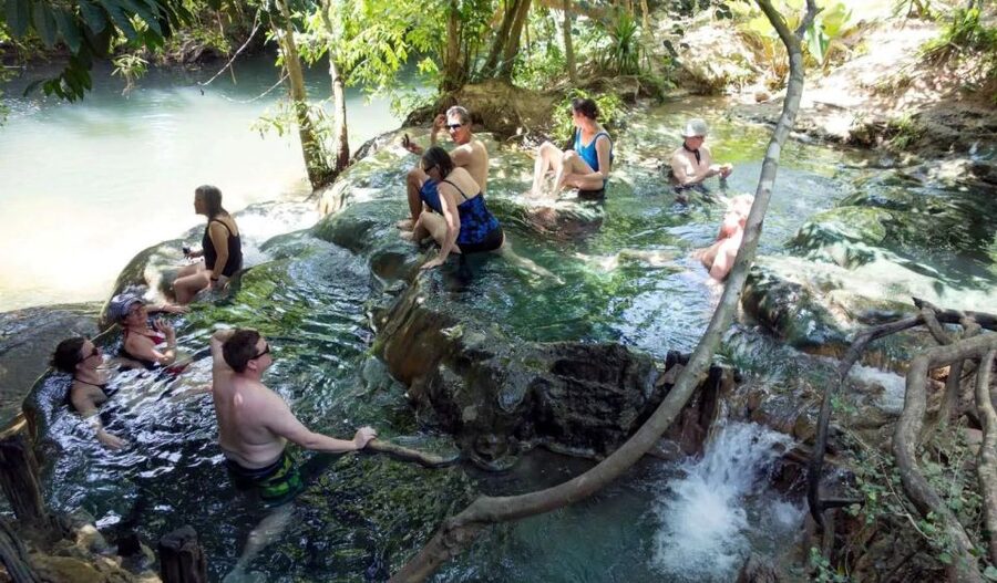 Krabi: Emerald Pool and Hot Springs Waterfall Half-Day Trip - Two very different pools in Krabi’s rainforest