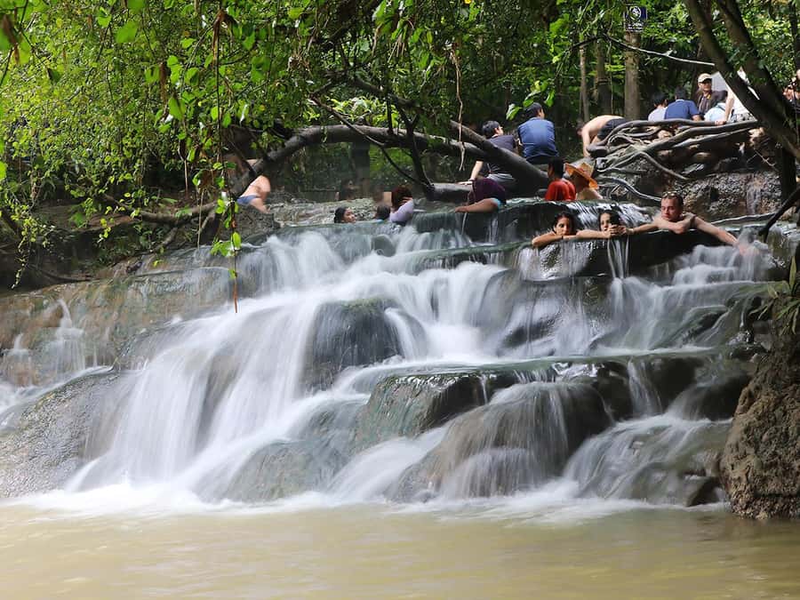 Krabi: Klongtom Hot Spring, Emerald Pool and Tiger Cave Tour - What to pack for the hot springs and temple