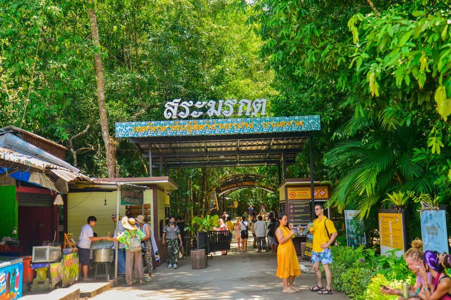Krabi Private Escape: Emerald Pool, Hot Springs & Tiger Cave - A private van changes the pace