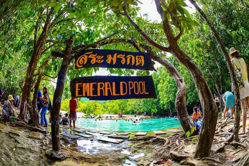 Krabi: Tiger Cave Temple, Emerald Pool and Hot Springs Tour - Tiger Cave Temple and the 1,200-step test