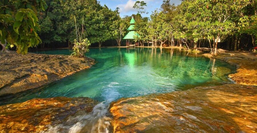 Krabi: Tiger Temple, Hot Springs & Crystal Pool Jungle Tour - Three Krabi highlights in one long day