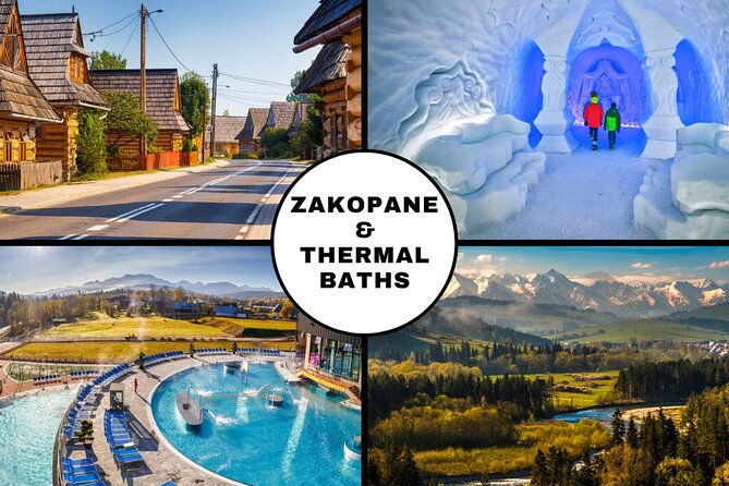 Krakow: Zakopane and Thermal Baths with Cable Car, Vodka, Oscypek - Chocholow and the wooden houses