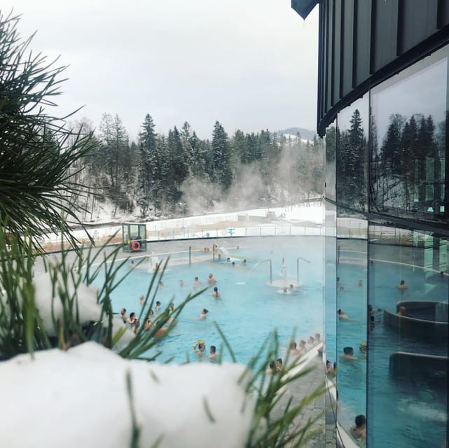 Krakow: Zakopane Snowmobiles + Bonfire & Chocholow Baths - Three hours at Chocholow Thermal Baths