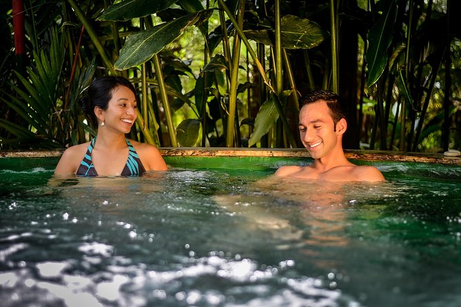La Fortuna: Mineral Hot Springs Full Day Ticket - Hydromassage Pools, Loungers, and the Swim-Up Bar
