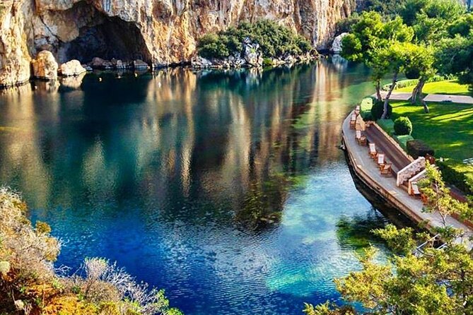 Lake Vouliagmeni Thermal Spa And Temple Of Poseidon Private Full Day Tour - Lake Vouliagmeni: a warm swim with tiny fish