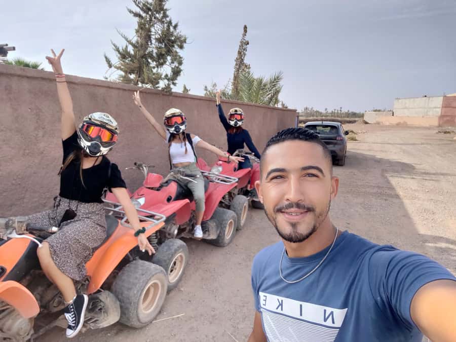 Marrakech: Palmeraie Quad Bike & Traditional Moroccan Spa - Key points to know before booking