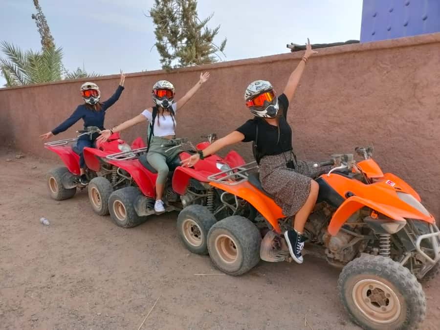 Marrakech: Palmeraie Quad Bike & Traditional Moroccan Spa - From your Marrakech hotel to the Palmeraie
