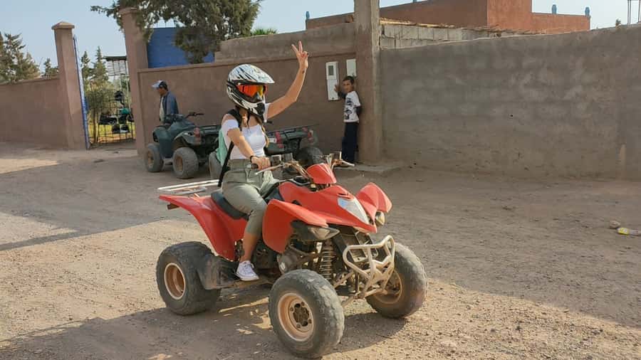 Marrakech: Palmeraie Quad Bike & Traditional Moroccan Spa - Mint tea and a pause in the village