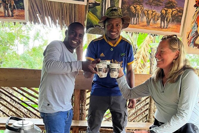 Materuni waterfalls coffee tour & Chemka hot springs Day trip - Reaching Materuni village near Kilimanjaro