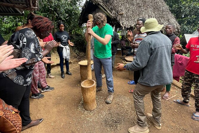 Materuni waterfalls,coffee tour & Kikuletwa(Chemka)Hot Springs - Swimming at Kikuletwa, also called Chemka Hot Springs