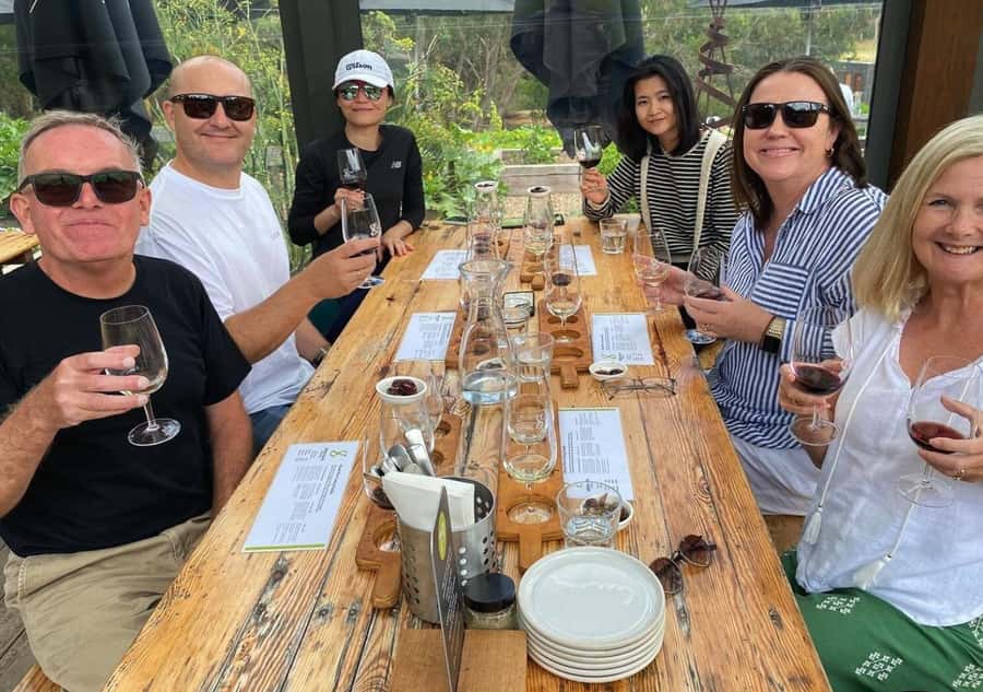 Melbourne: Peninsula Hot Springs with Lunch and Wine - Arthur’s Seat gives the day its wide view