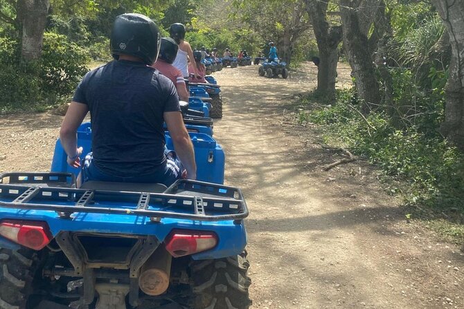 Montego Bay ATV Ride & Bamboo Rafting With Limestone Foot Massage - Bamboo rafting on the Great River