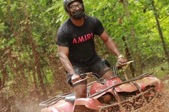 Montego Bay ATV Ride & Bamboo Rafting With Limestone Foot Massage - What the limestone foot massage adds