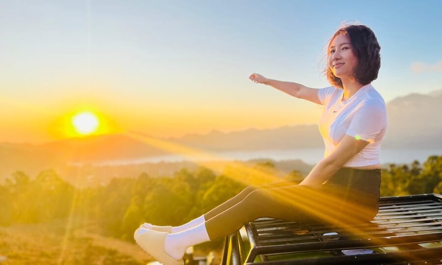 Mount Batur: Jeep Sunrise Adventure and Hot Spring - Sunrise from the Mount Batur Jeep route