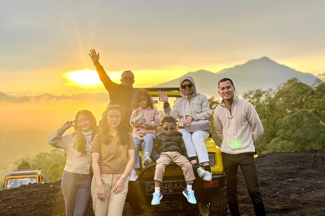 Mount Batur Sunrise Jeep Tour with Hot Springs and Waterfall - Toya Devasya for a warm Lake Batur pause
