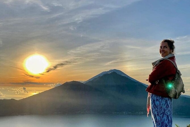 Mount Batur Sunrise Trekking - All Inclusive - Descending toward Lake Batur and the caldera