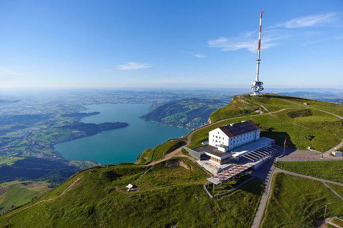 Mt. Rigi Self-Guided Tour: Lake Lucerne Cruise and Mountain Spa - The walk to Rigi Kaltbad is scenic but not effortless